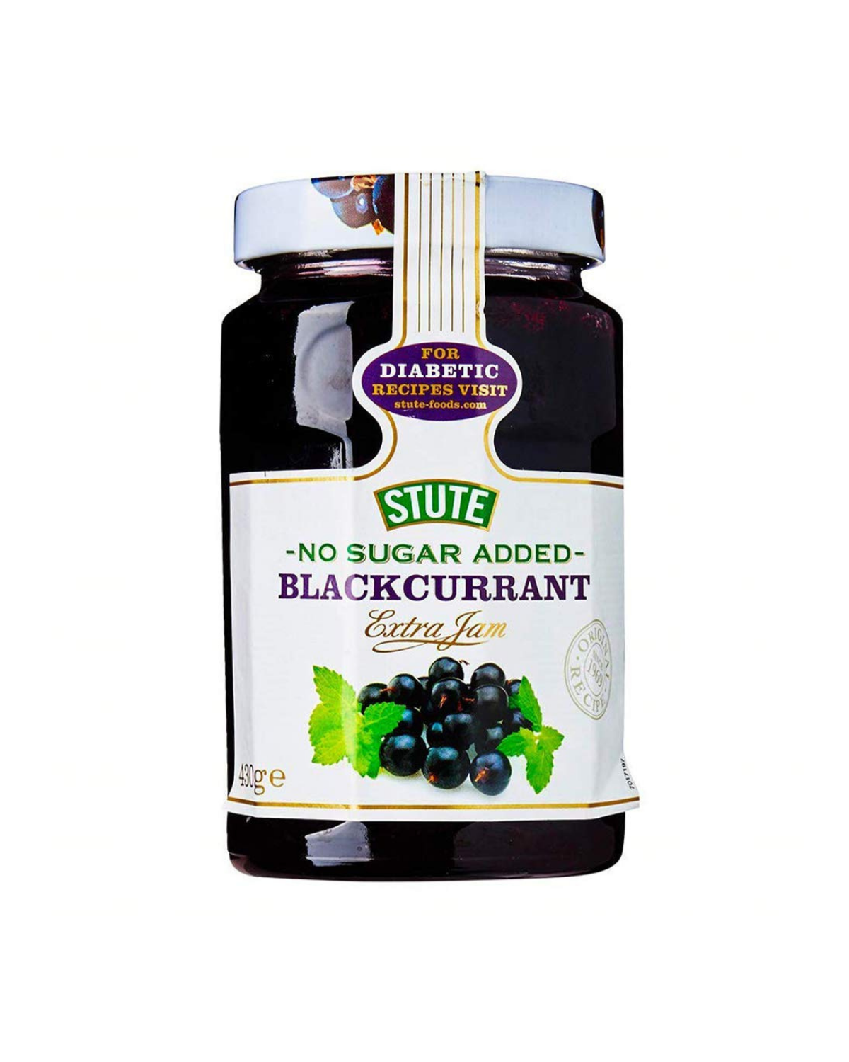 Stute Diabetic Jam Blackcurrant