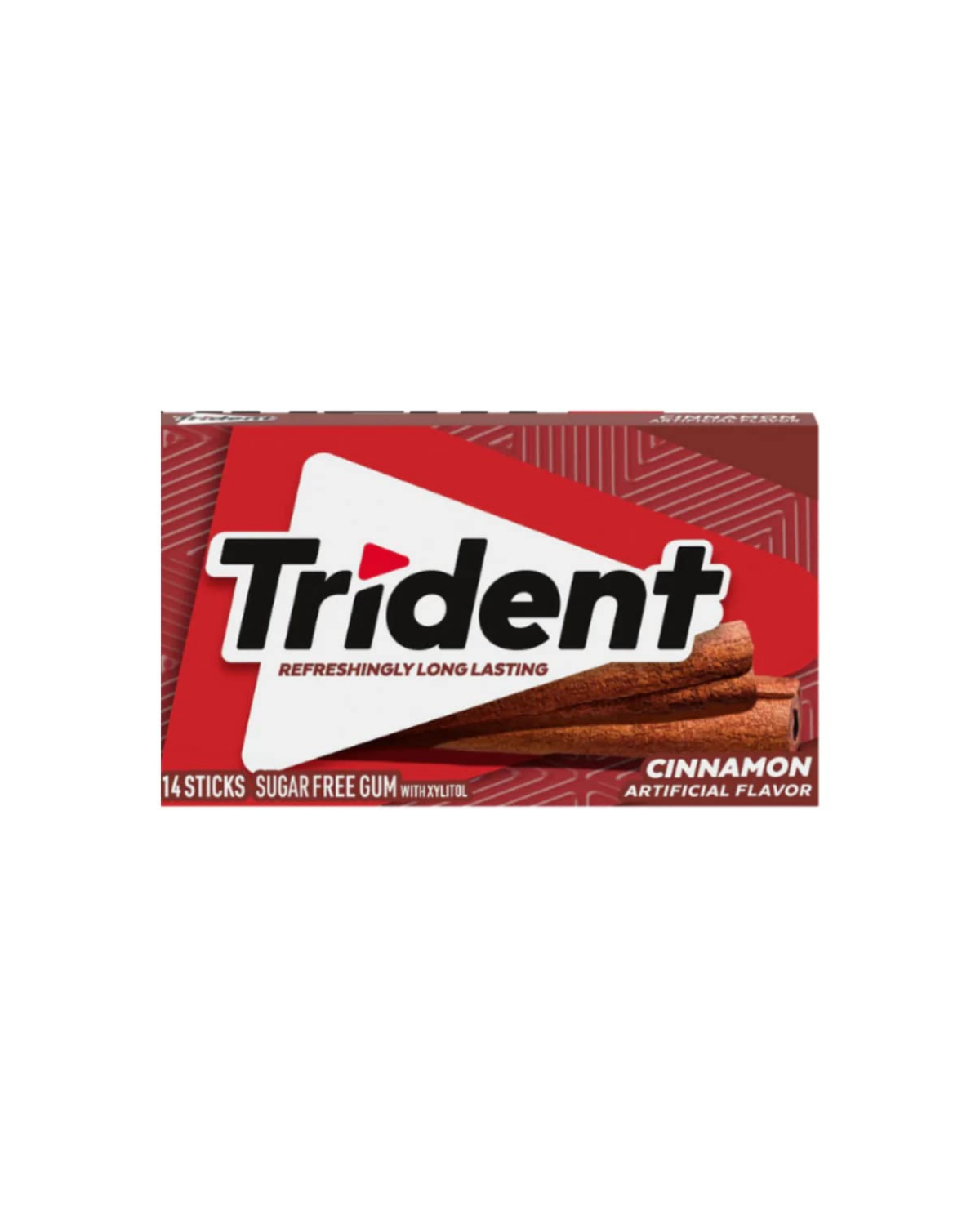 Trident Sugar Free Chewing Gum Cinnamon Flavor