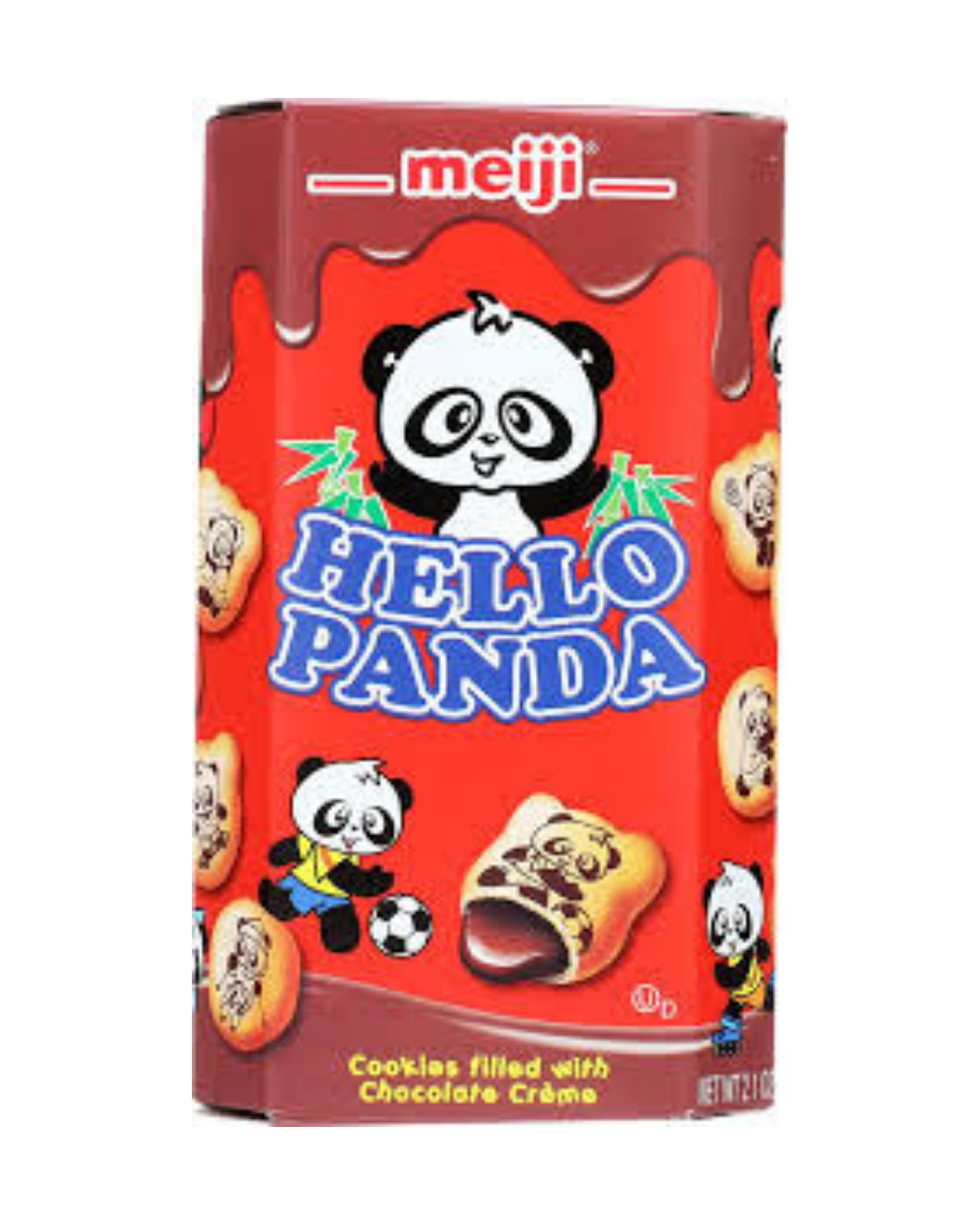 Hello Panda Biscuits With Chocolate Flavoured Filling