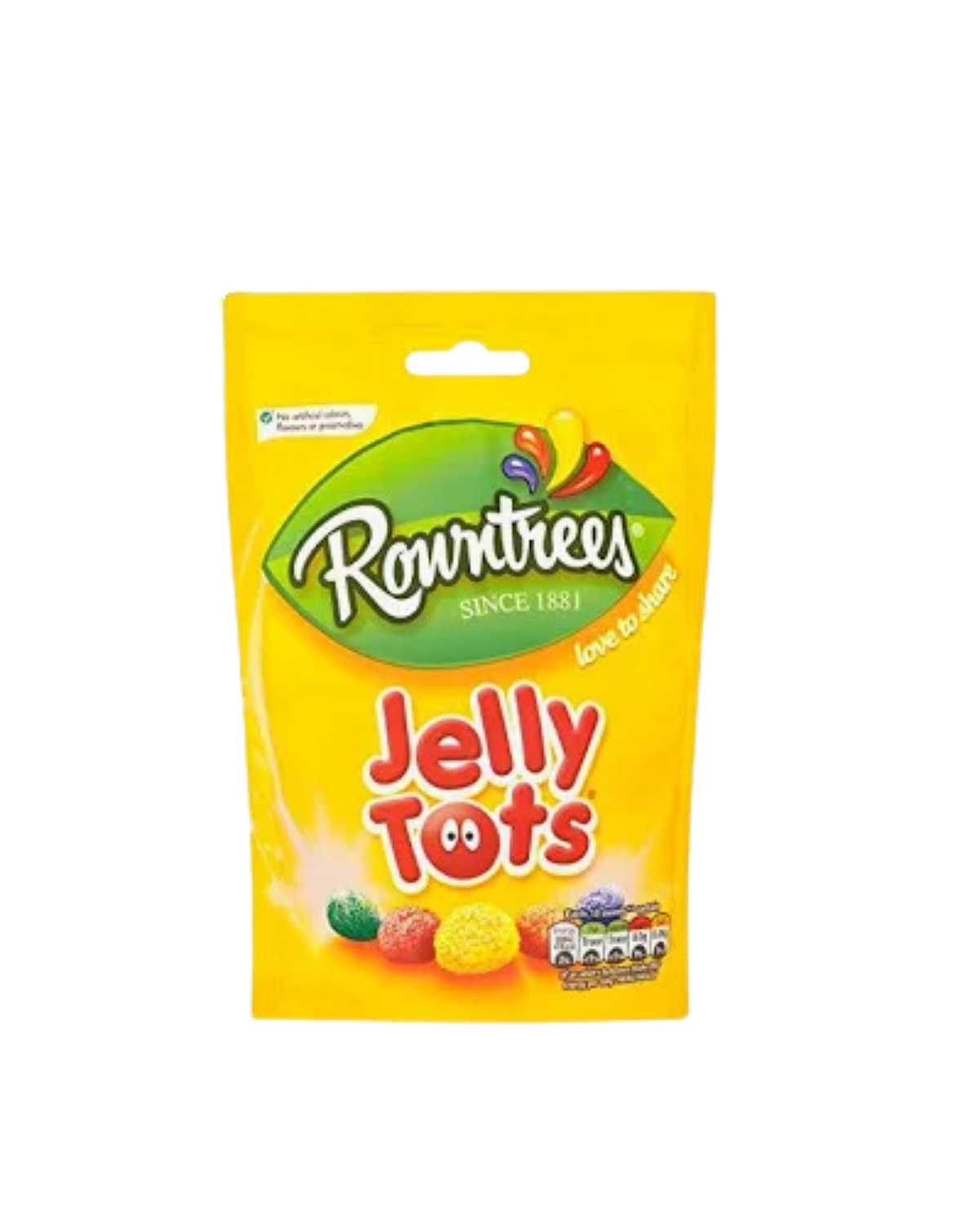 Rowntree's Jelly Tots Squidgers Sweets Sharing Bag