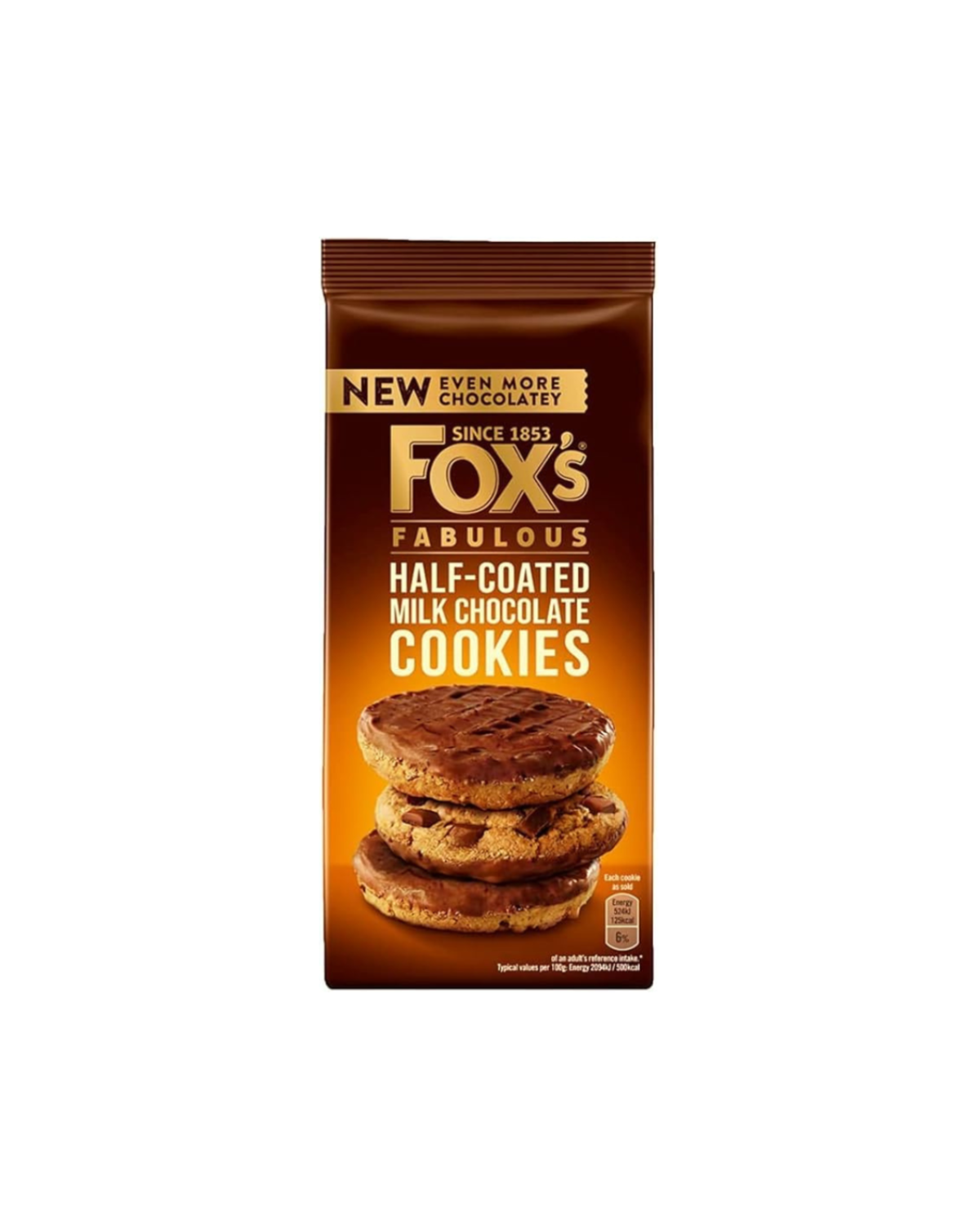 Fox's Half Coated Milk Choc Chunk Cookies
