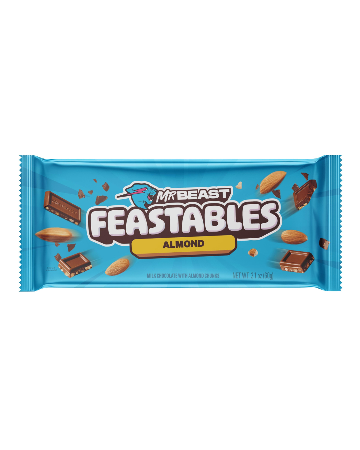 Mr.Beast Feastables Almond Flavoured Chocolate
