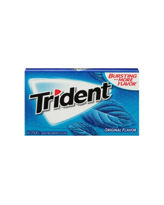 Trident Sugar Free Chewing Gum Original Flavor