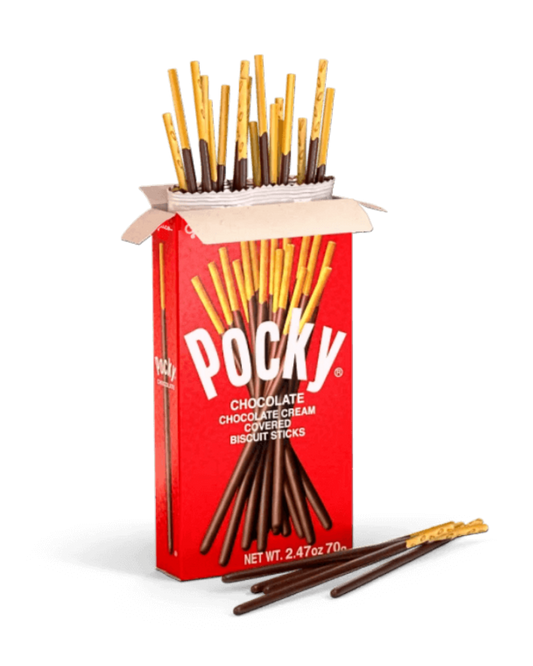 Pocky Chocolate Cream Biscuit Sticks