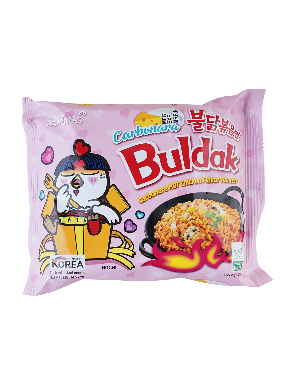 Samyang Hot Chicken Buldak Carbonara Noodles