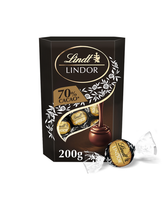 Lindt LINDOR Cornet Dark 70%