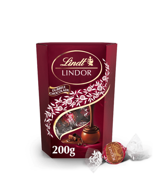 Lindt LINDOR Cornet Double Chocolate
