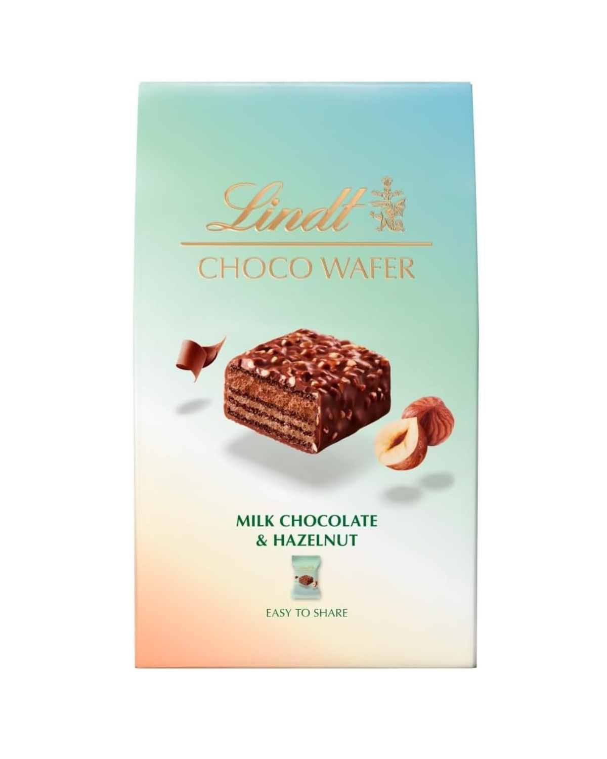 Lindt Choco Wafer Milk Chocolate & Hazelnut